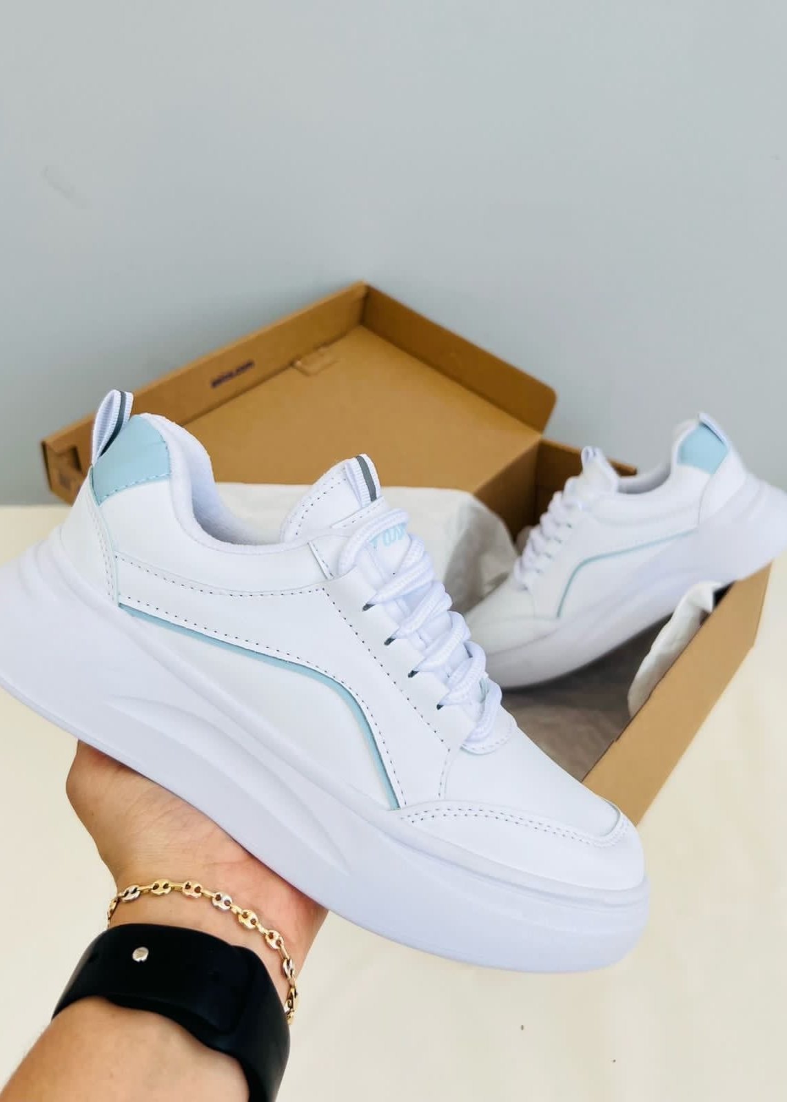 Tenis Blancos Fashion