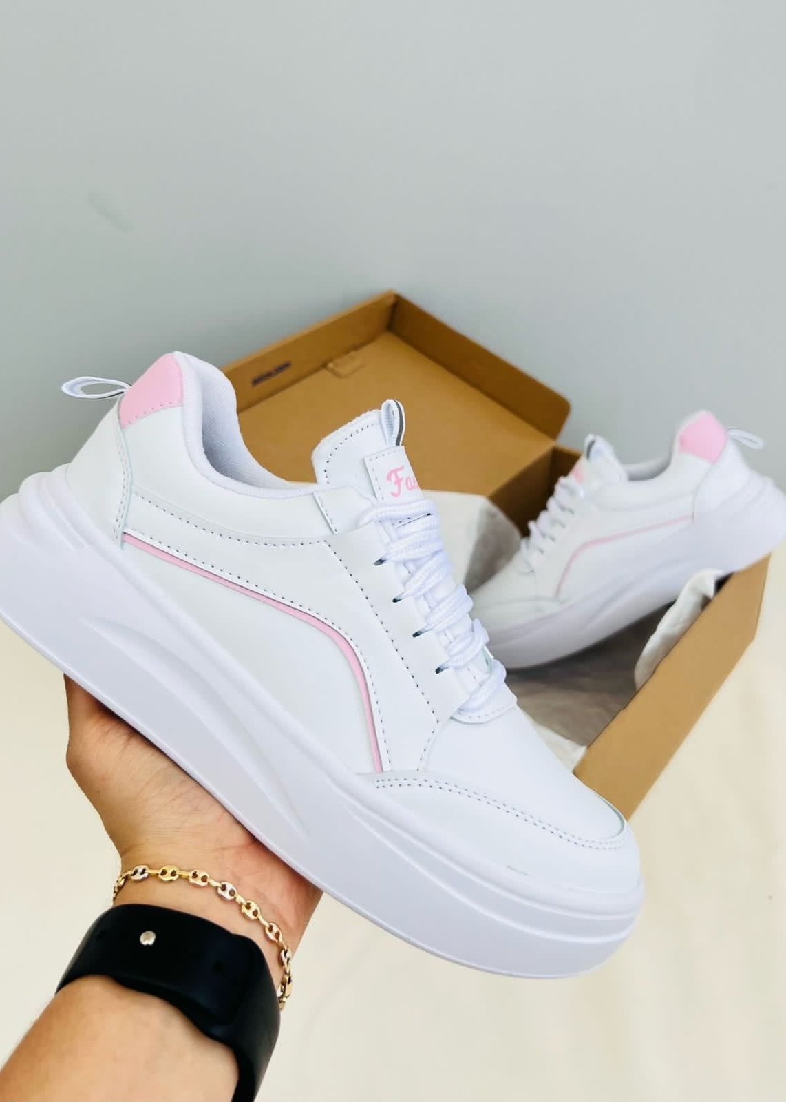 Tenis Blancos Fashion